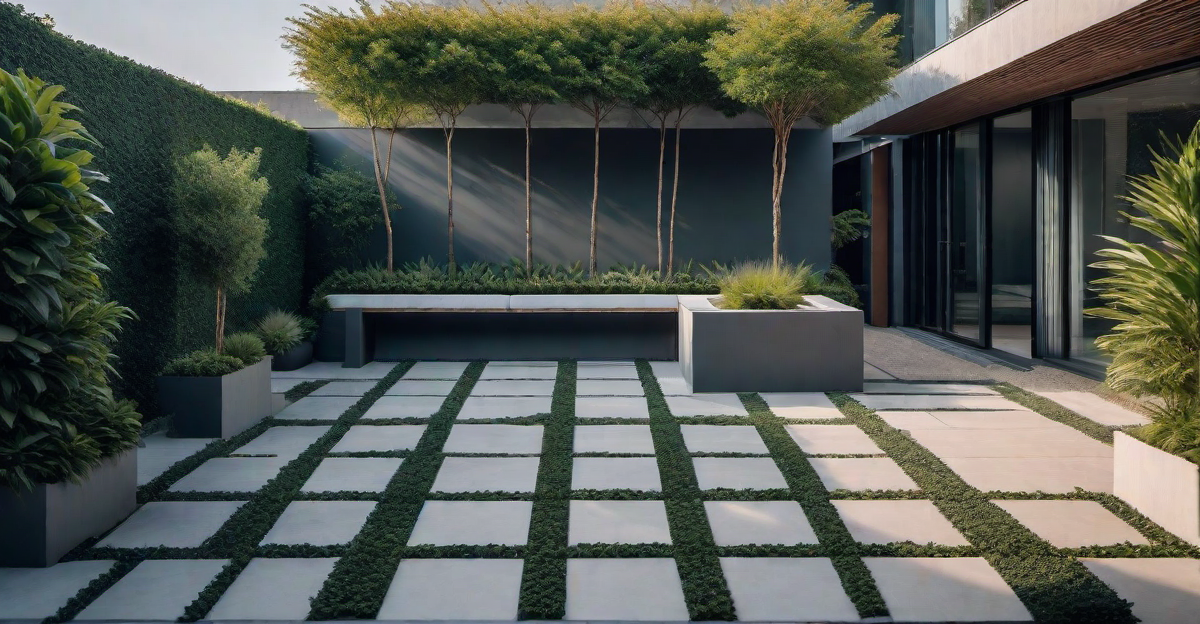 Versatile Charm: Breeze Block Courtyard Ideas