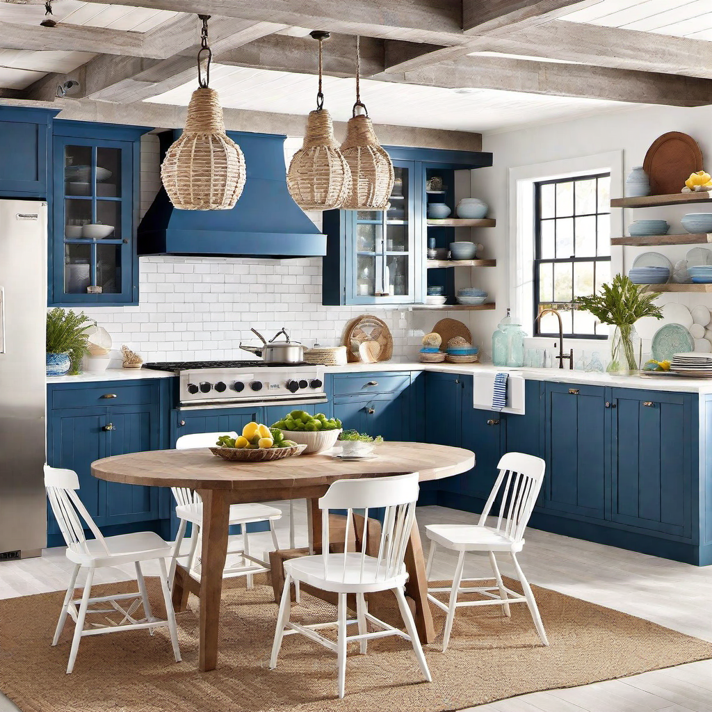 Crab Shack Comfort: Casual and Relaxed Coastal Kitchen Style
