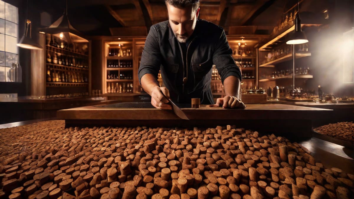 How To Cut Wine Corks