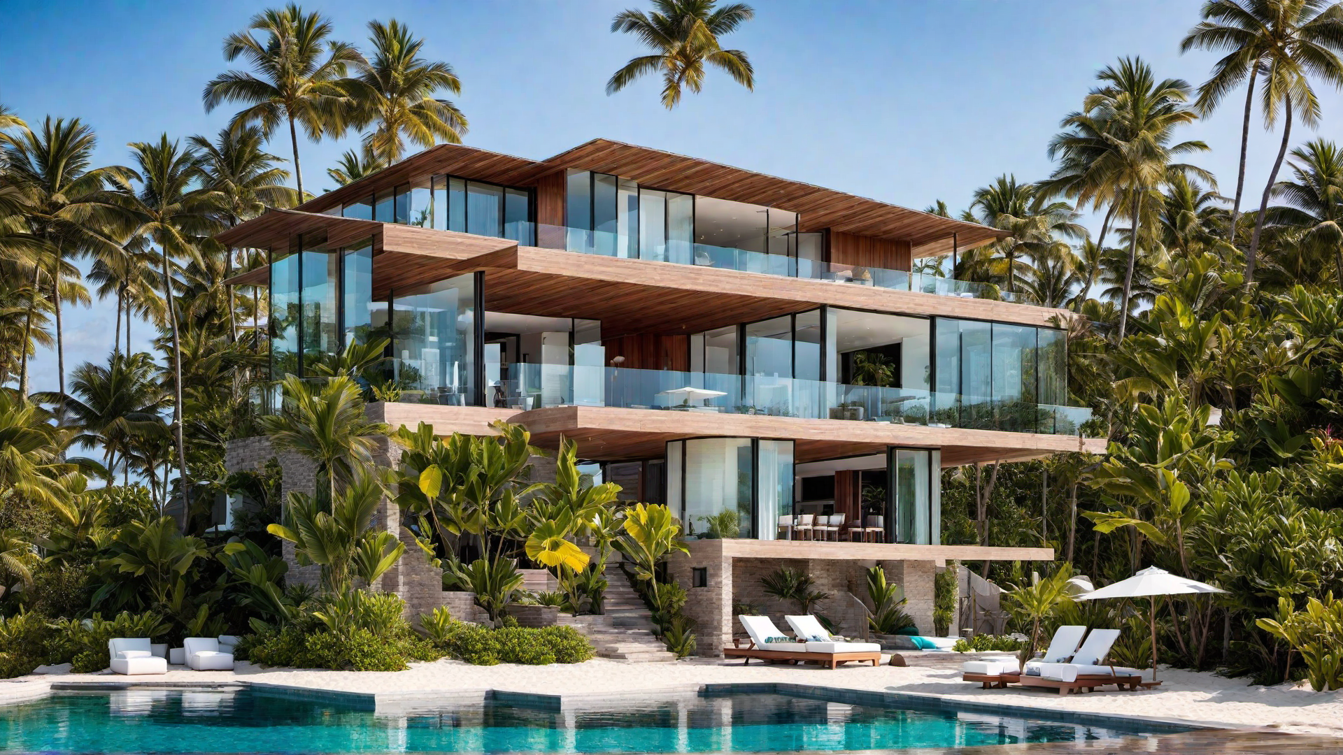 Tropical Paradise: Vibrant Colors in Beach House Design