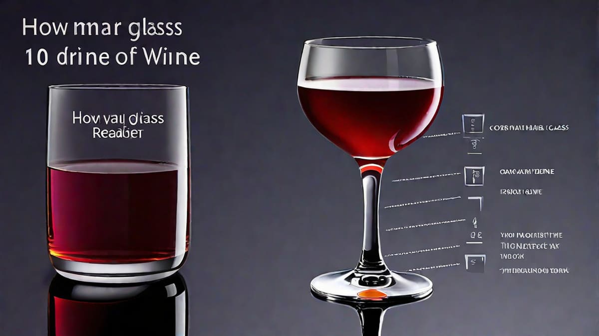 How Many Drinks In A 10 Oz Glass Of Wine
