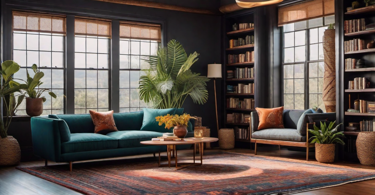 Cozy Corners: Reading Nooks and Relaxation Areas in Bohemian Bungalows