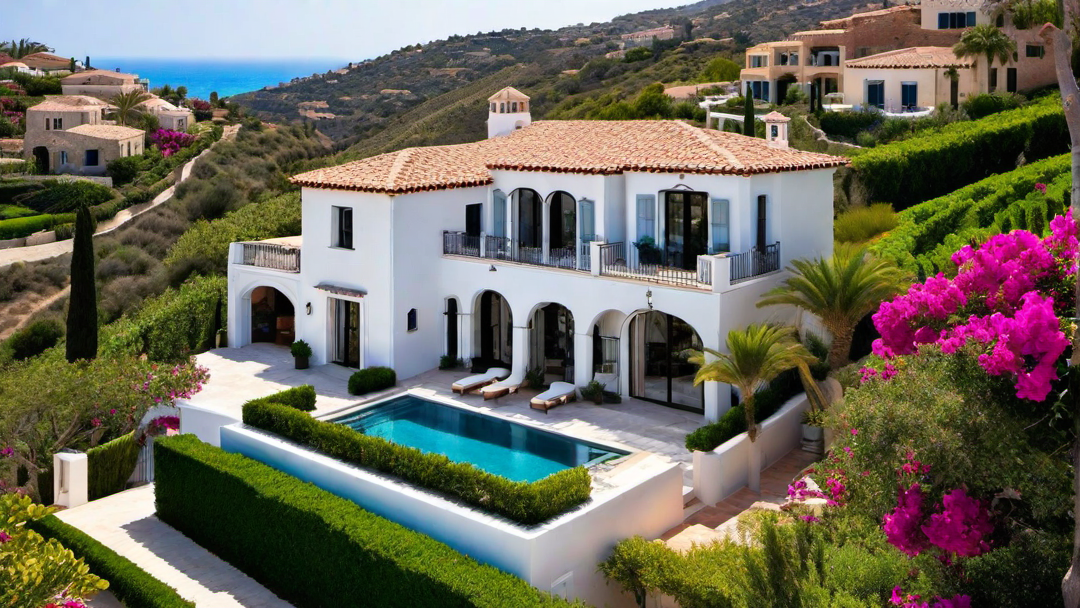 Iconic Views: Mediterranean Style Homes in Picturesque Settings