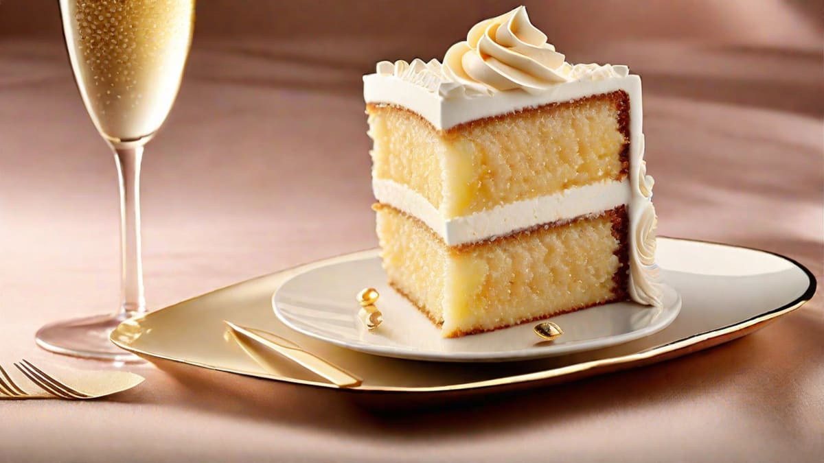 What Does Champagne Cake Taste Like