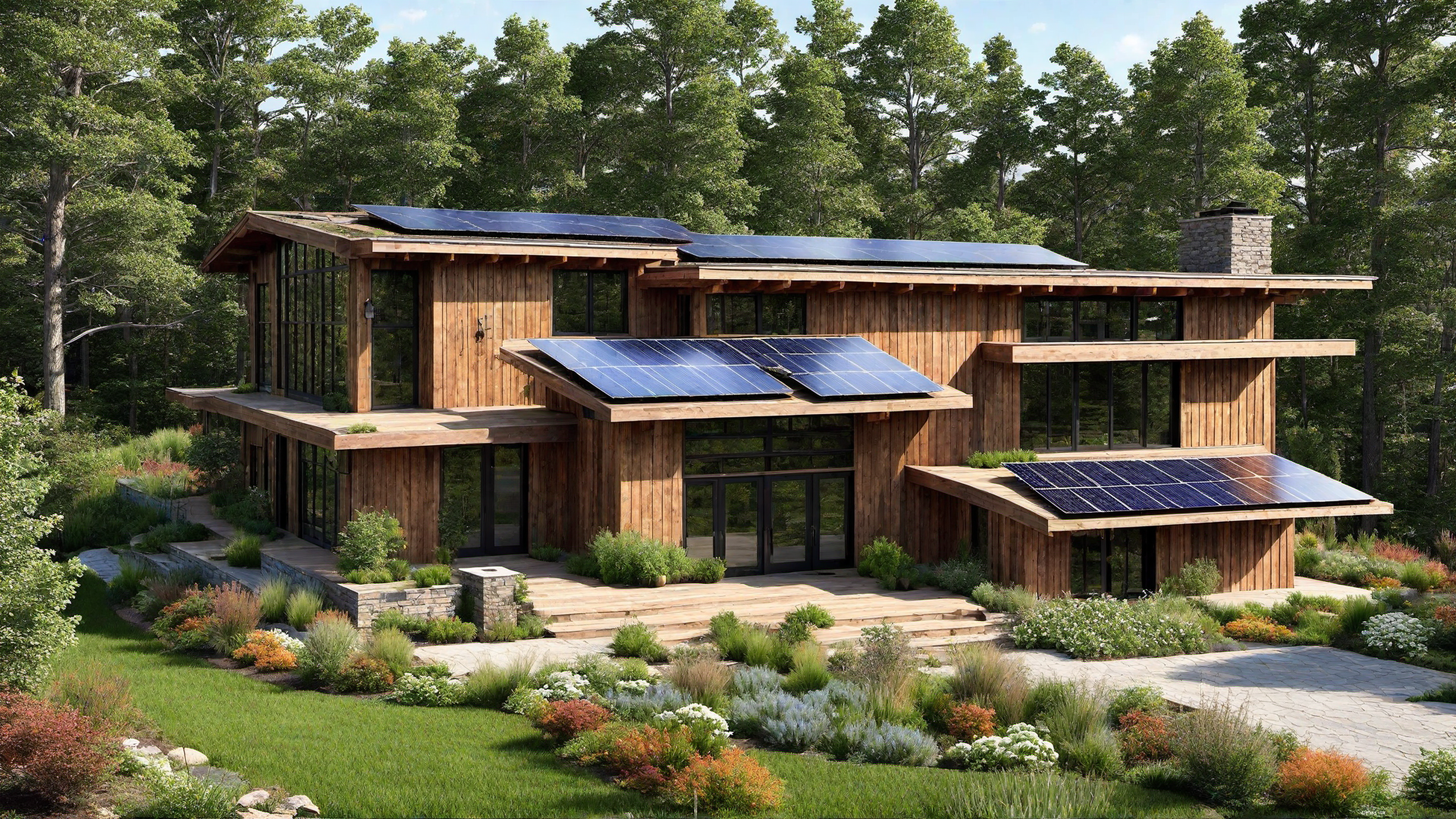 Sustainable Living: Eco-Friendly Elements in Rustic House Exteriors