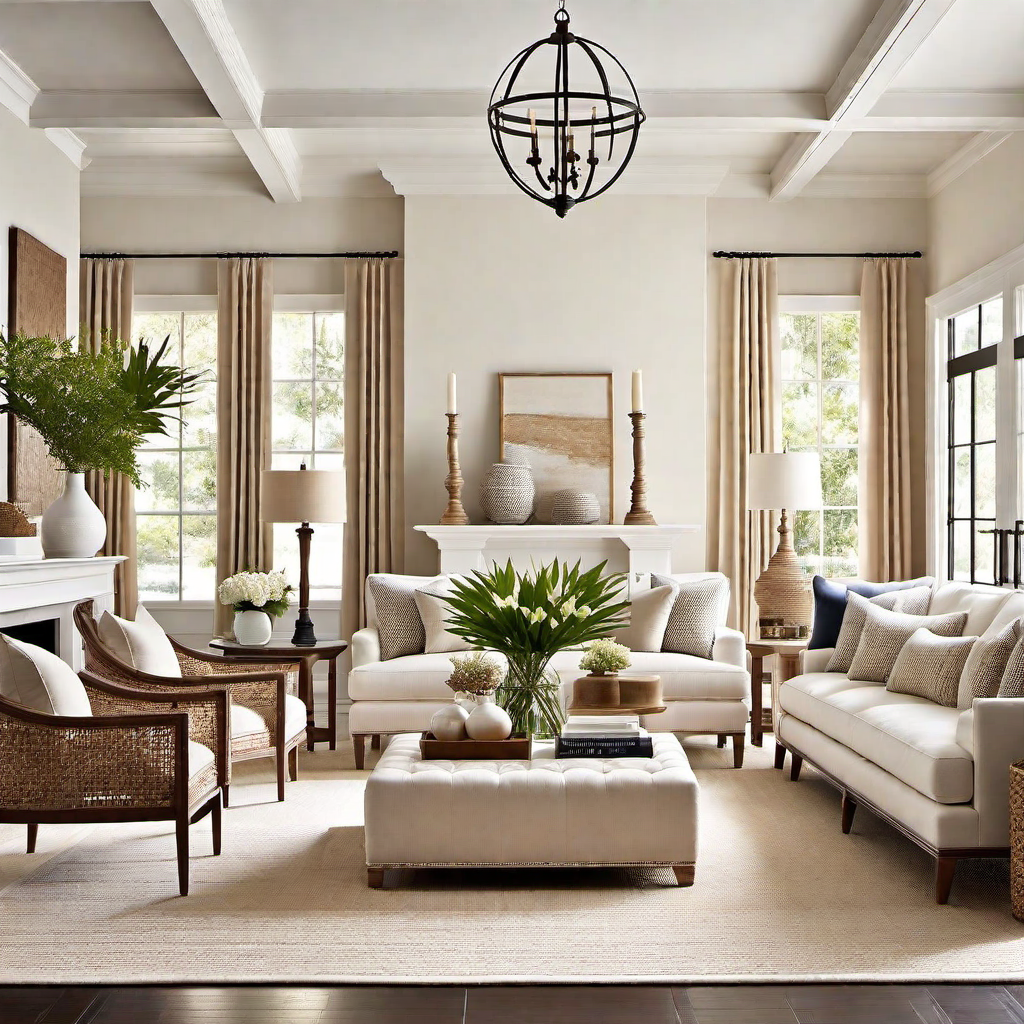 Sophisticated Simplicity: Colonial Chic Minimalist Design