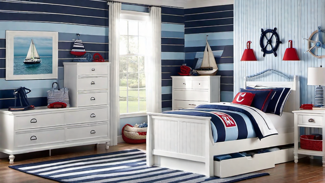 Under the Sea: Nautical Boys Bedroom Decor