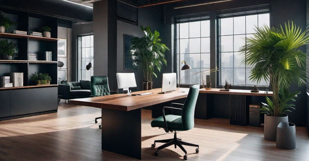 Sunlit Productivity: Natural Light in Home Office
