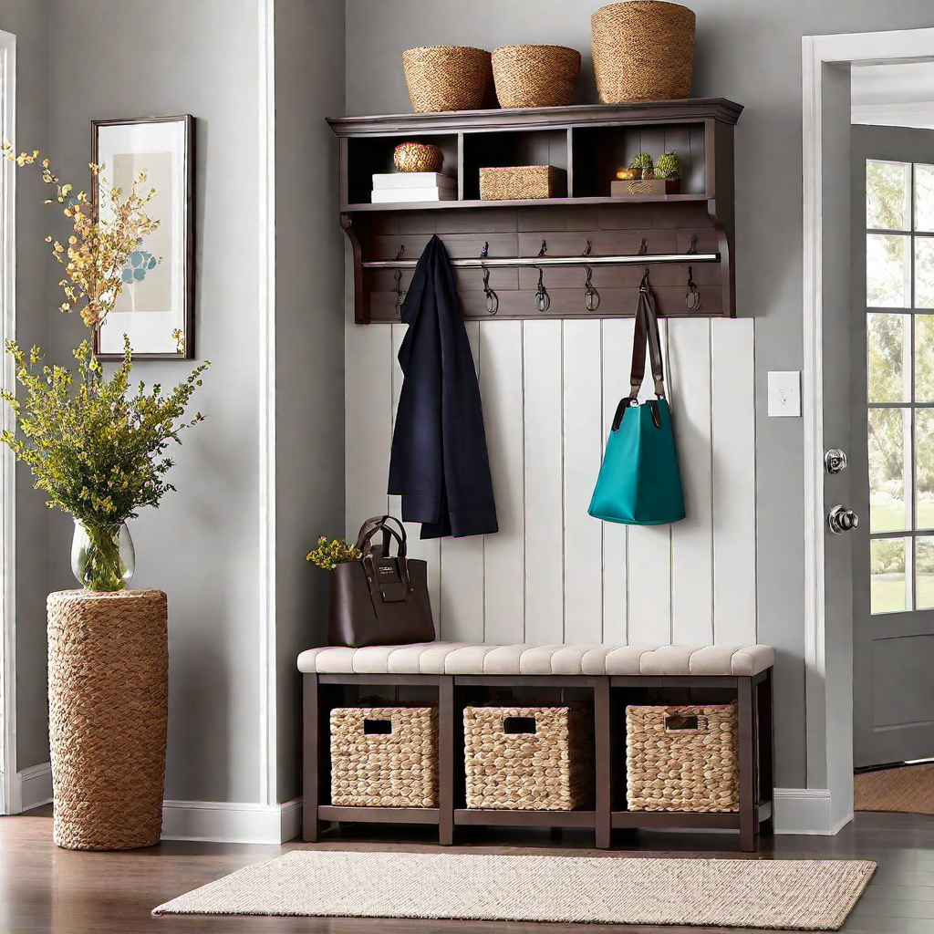 Inviting Entryway: Welcoming Decor and Stylish Storage Solutions