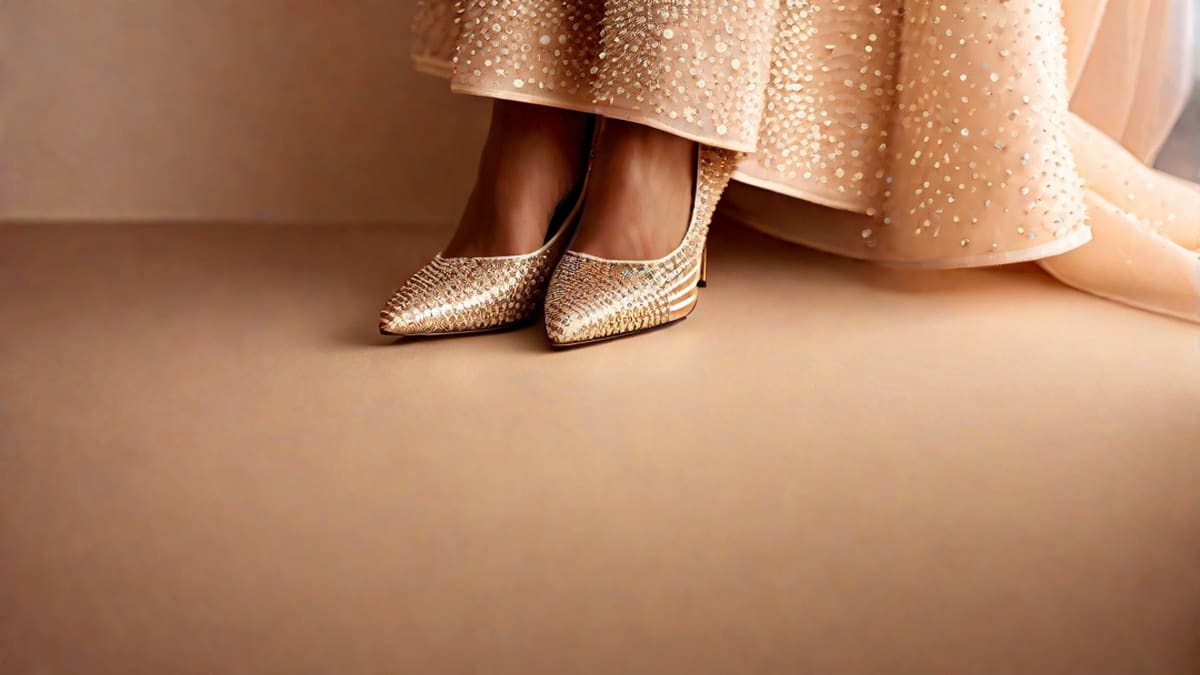What Color Shoes With Champagne Dress