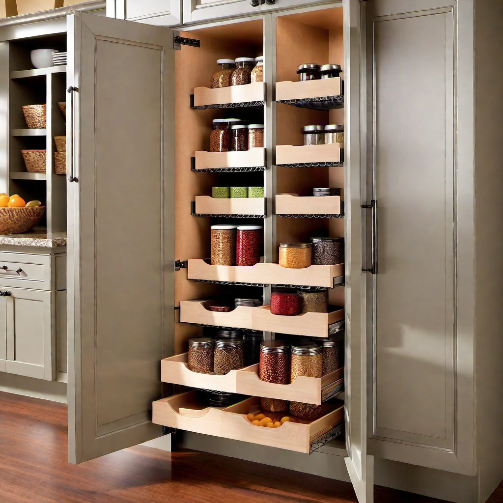 Basket Drawers: Pull-Out Baskets for Pantry Organization