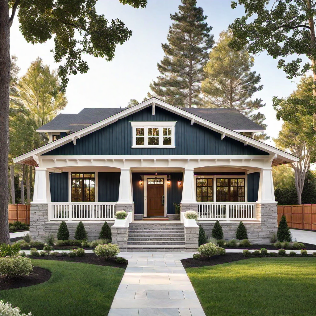 Craftsman Exterior Design Principles: Balance and Proportion