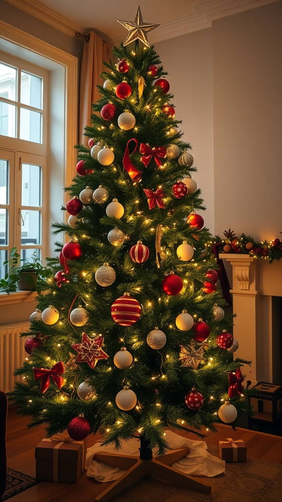 Warm White Lights Creating a Cozy Glow