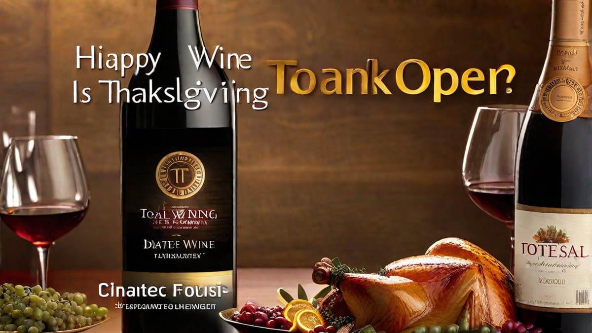 Is Total Wine Open On Thanksgiving Day