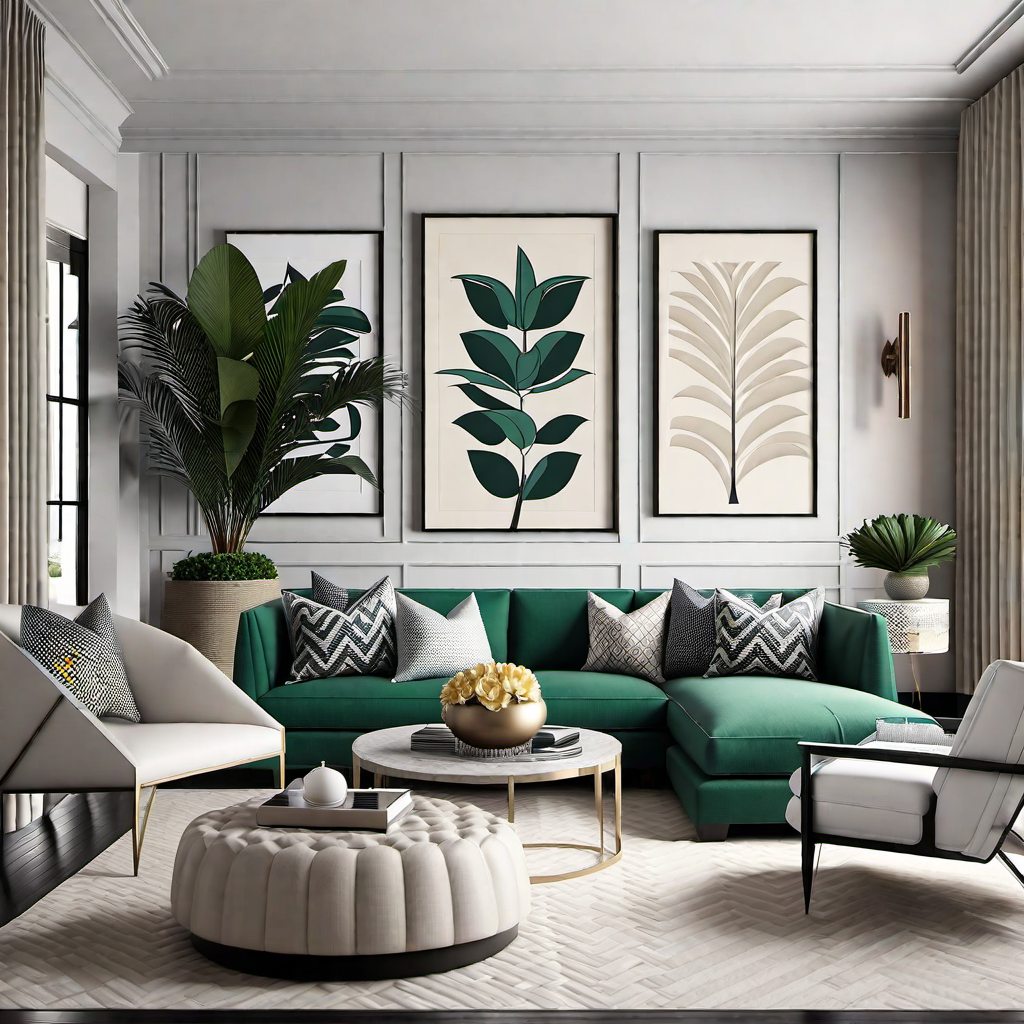 Art Deco Statement: Bold and Striking Interiors