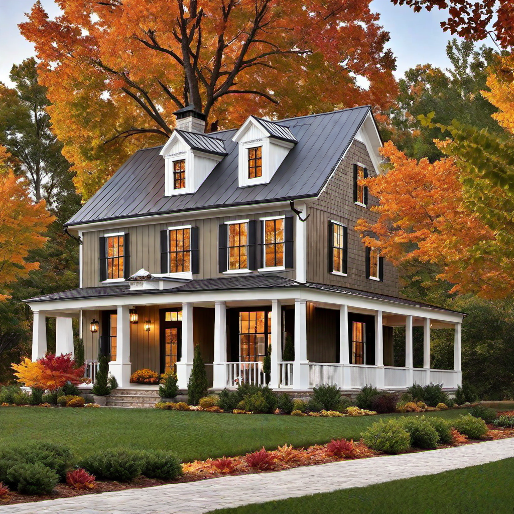 Farmhouse Colors Inspired by Autumn Leaves