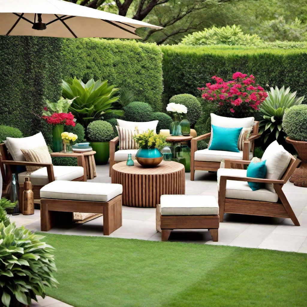 Sustainable Style: Patio Decorating Ideas with Recycled Materials