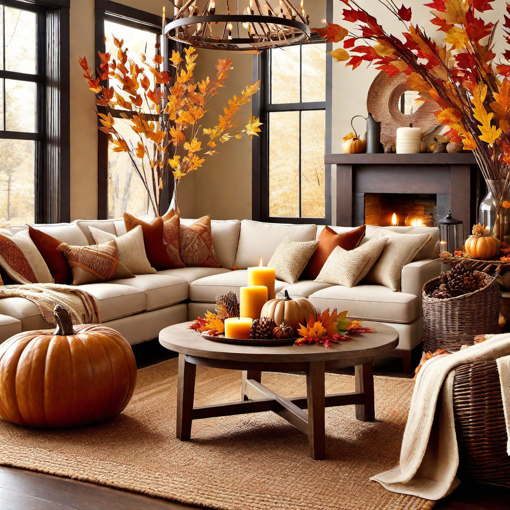 Nature-Inspired: Using Leaves and Twigs in Decor