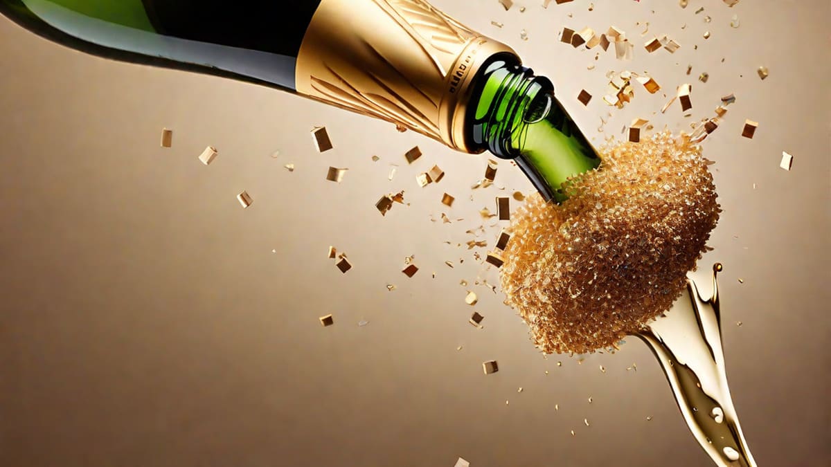 How To Pop Open A Champagne Bottle