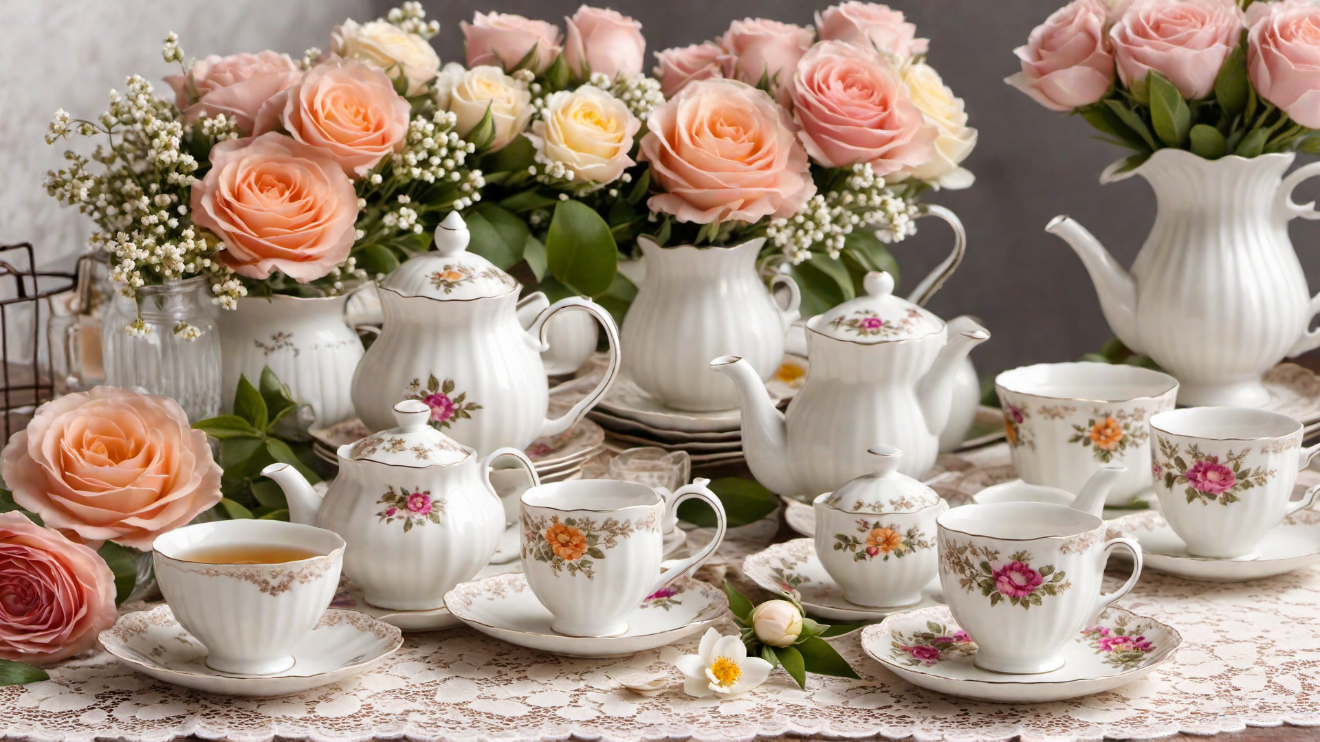 Vintage Tea Sets for a Touch of Nostalgia