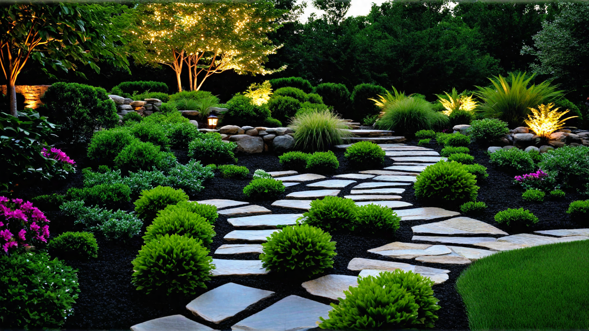 Landscape Lighting for Evening Ambiance