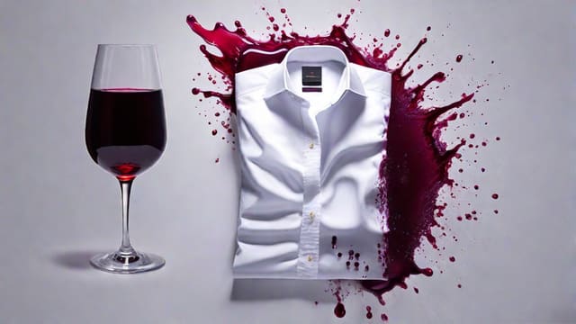 How Do You Get Red Wine Out Of White Shirt