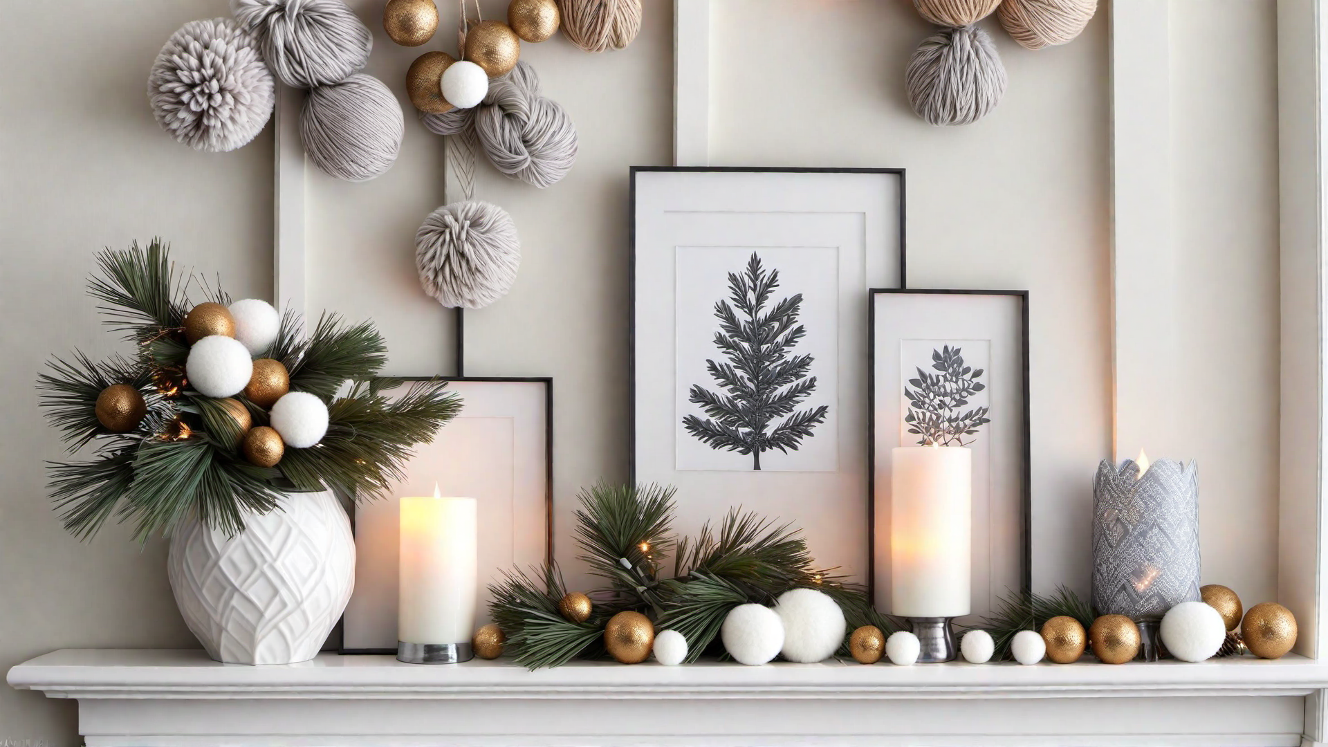 DIY Pom-Pom Garlands for a Festive Vibe