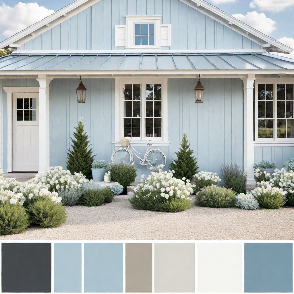 Dreamy Farmhouse Colors Inspired by Clouds