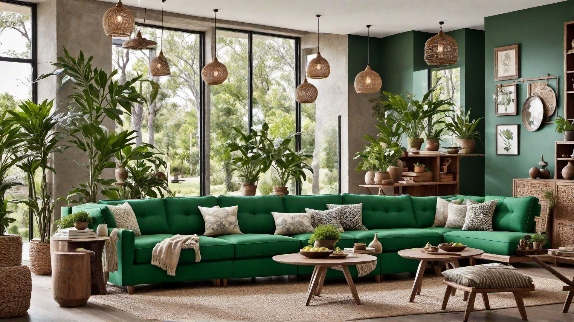 Rustic Charm: Green Home Decor with Vintage Pieces