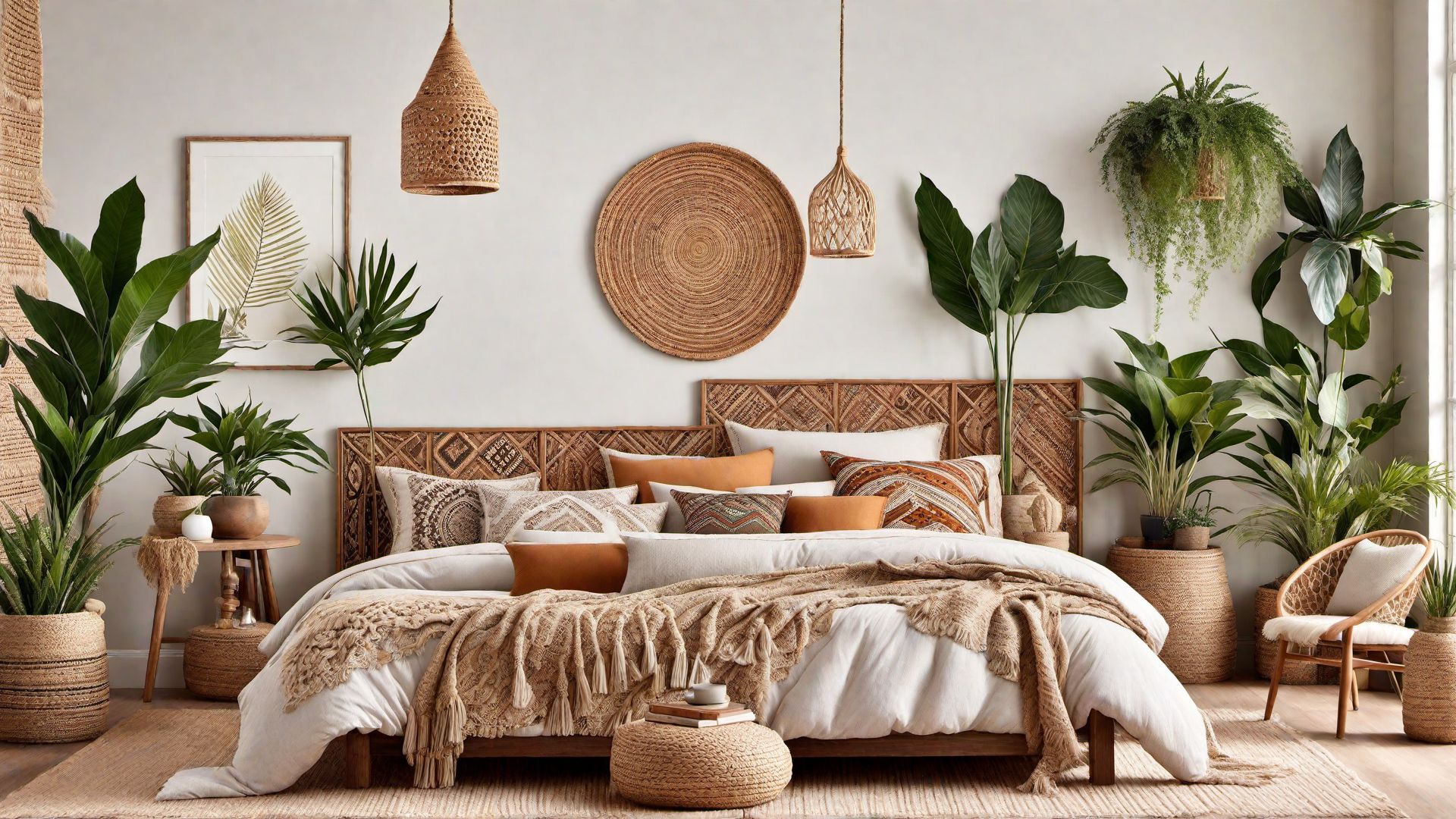 Boho Chic Bed Frames: Artistic Bed Designs