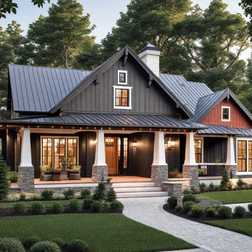 Craftsman Farmhouse Exterior Ideas: Inspiration for Your Home