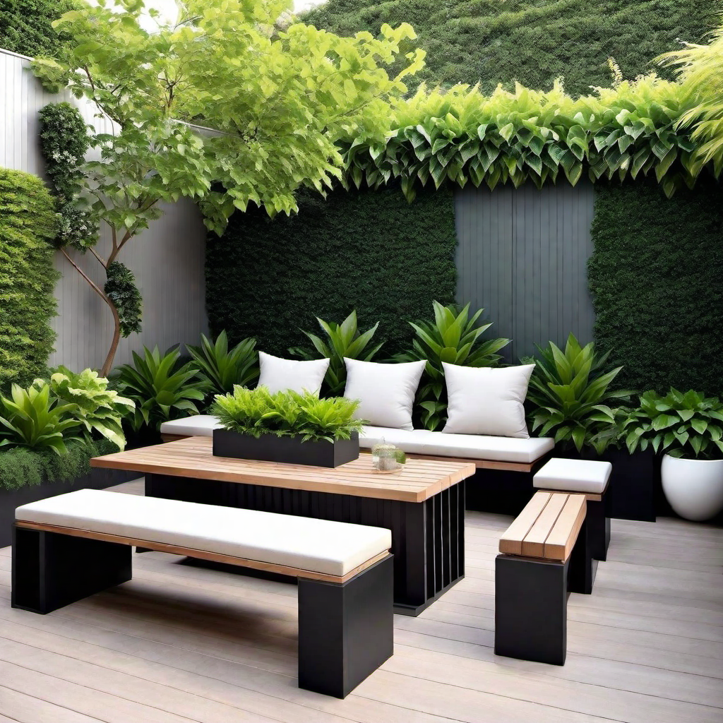 Garden Oasis: Incorporating Greenery into Outdoor Furniture
