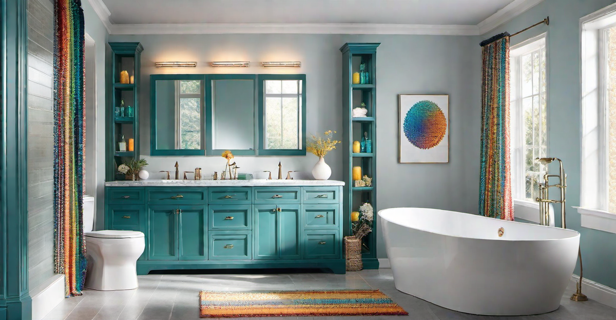 Cheerful Window Treatments: Filtering Light with Color