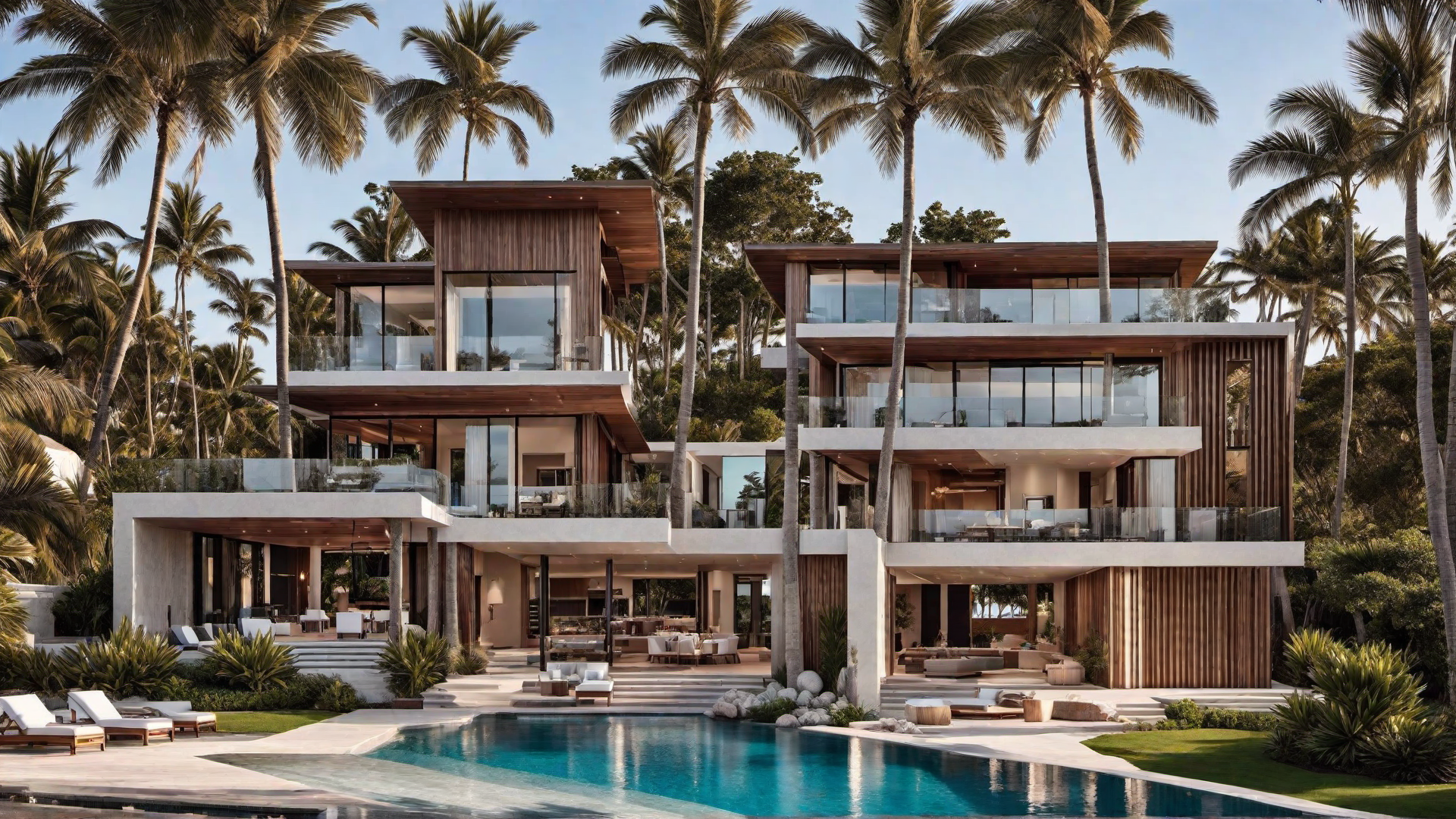Luxe Beachfront Abode: High-end Finishes and Amenities