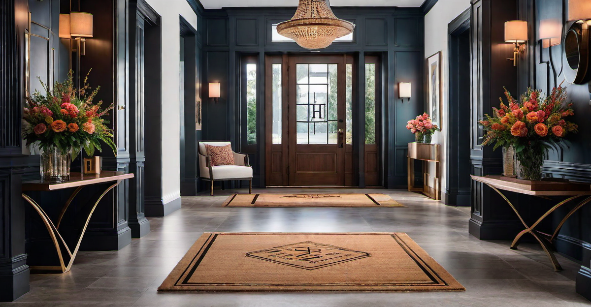 Personalized Welcomes: Customized Entryway Decor and Monograms