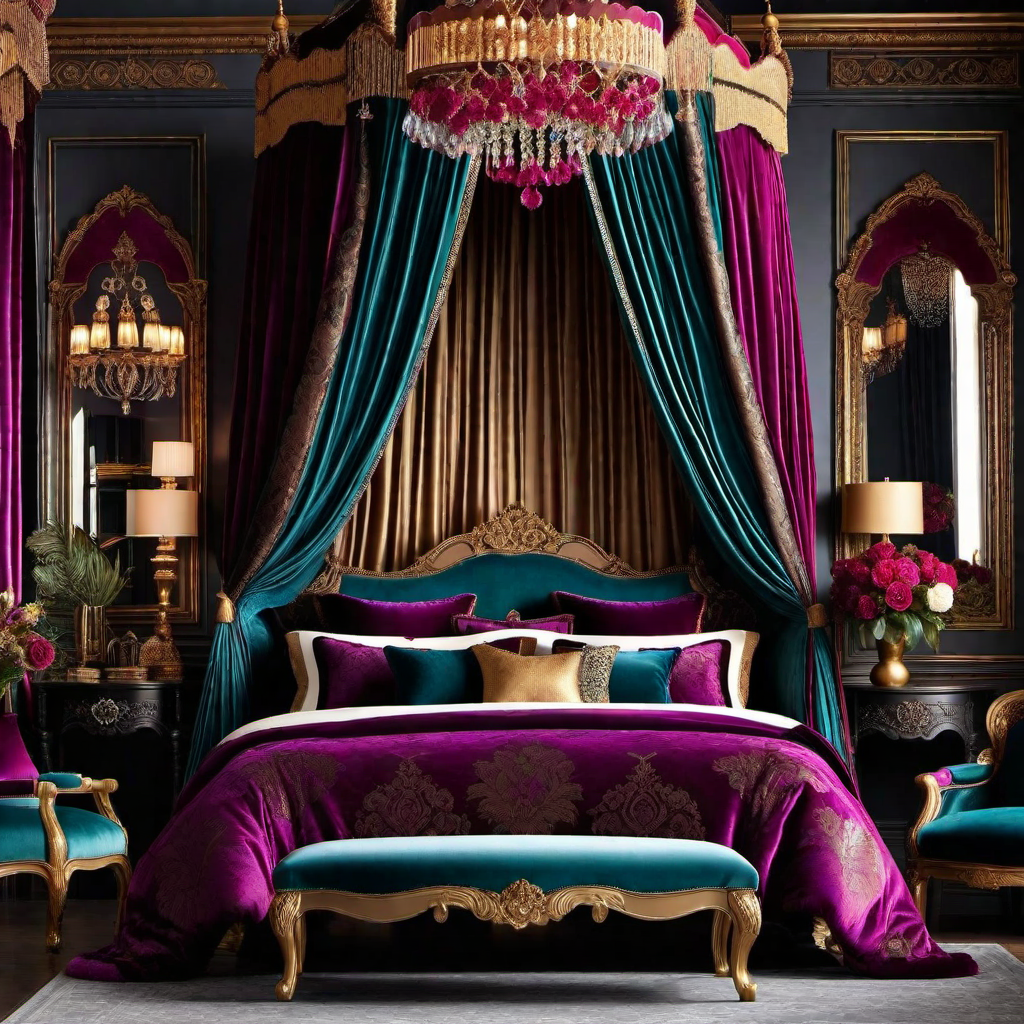 Victorian Style Bedrooms: Opulent Retreats