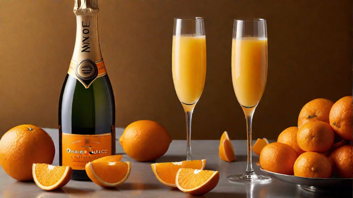 How Much Champagne And Orange Juice For Mimosas
