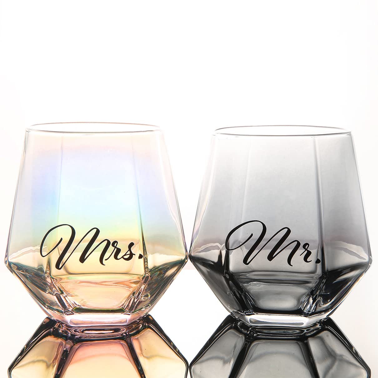Rainbow Wine Glasses