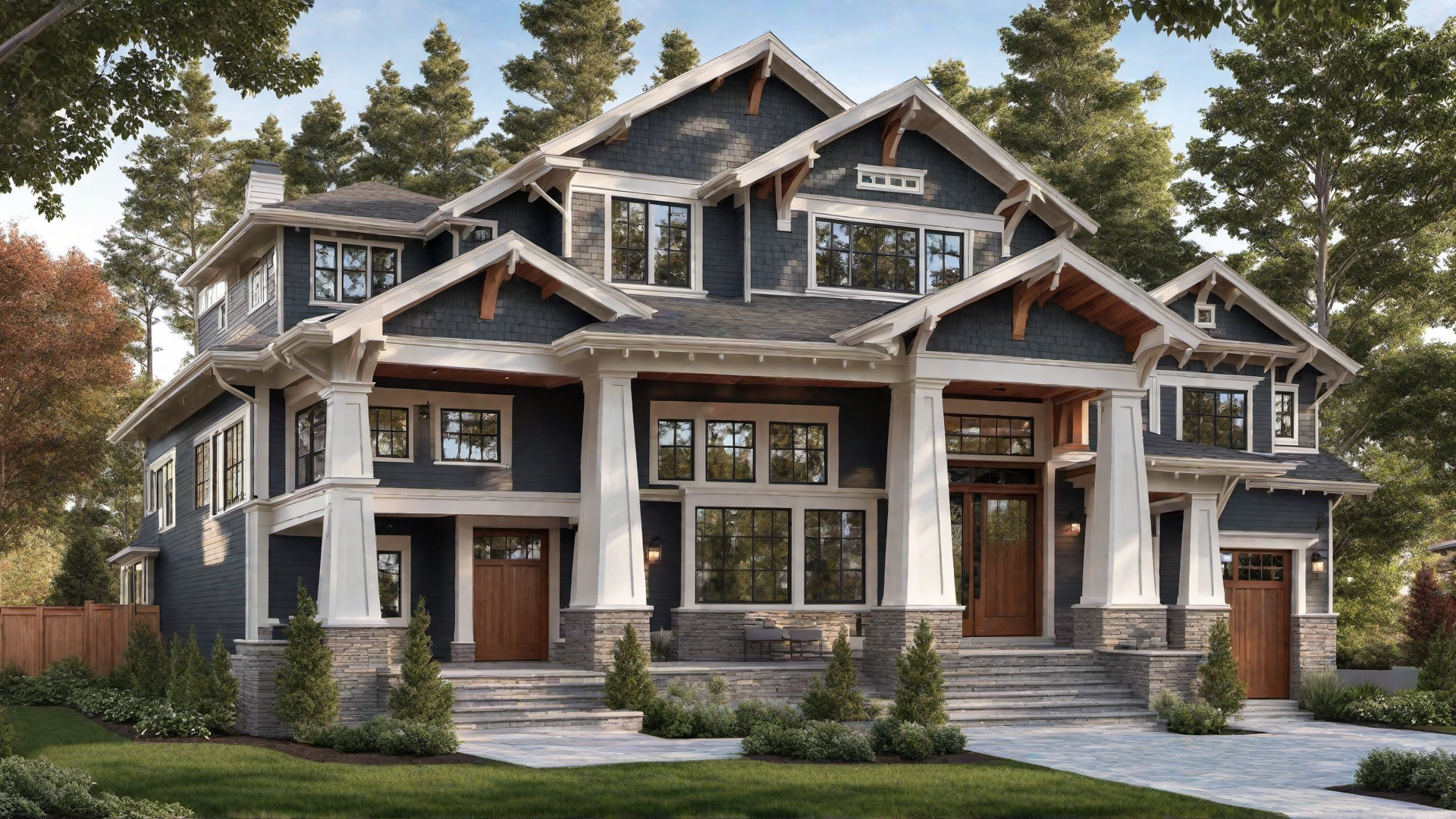 Deep Overhangs: Practical and Aesthetic Element in Craftsman Homes
