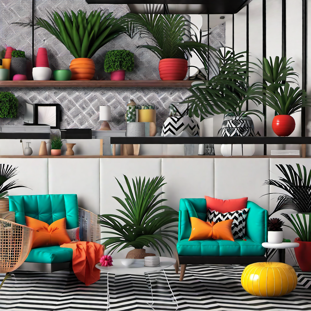 Maximalism: Busy and Bold Designs in 80s Interiors