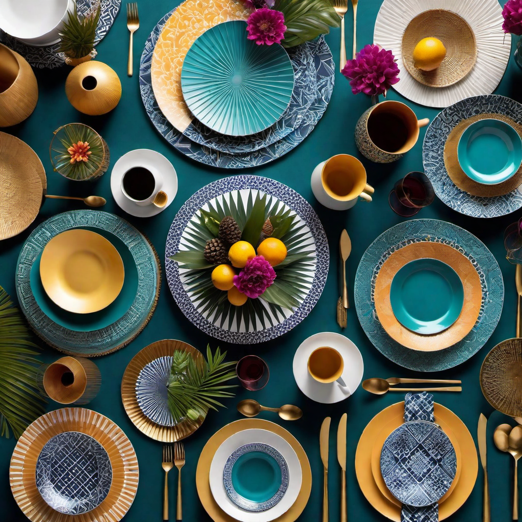 Maximalist Table Setting Ideas