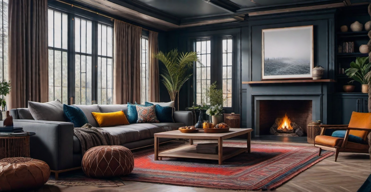 Creative Chaos: Bohemian Bungalow Interior Design