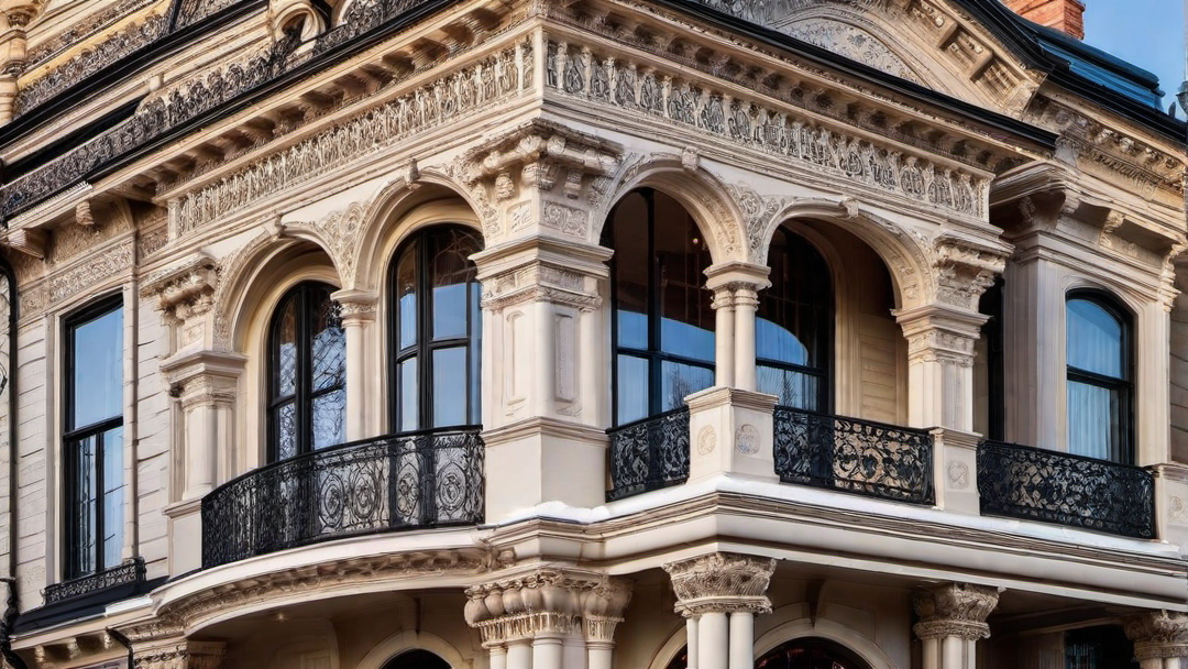 Victorian Architectural Details: Cornices and Balustrades