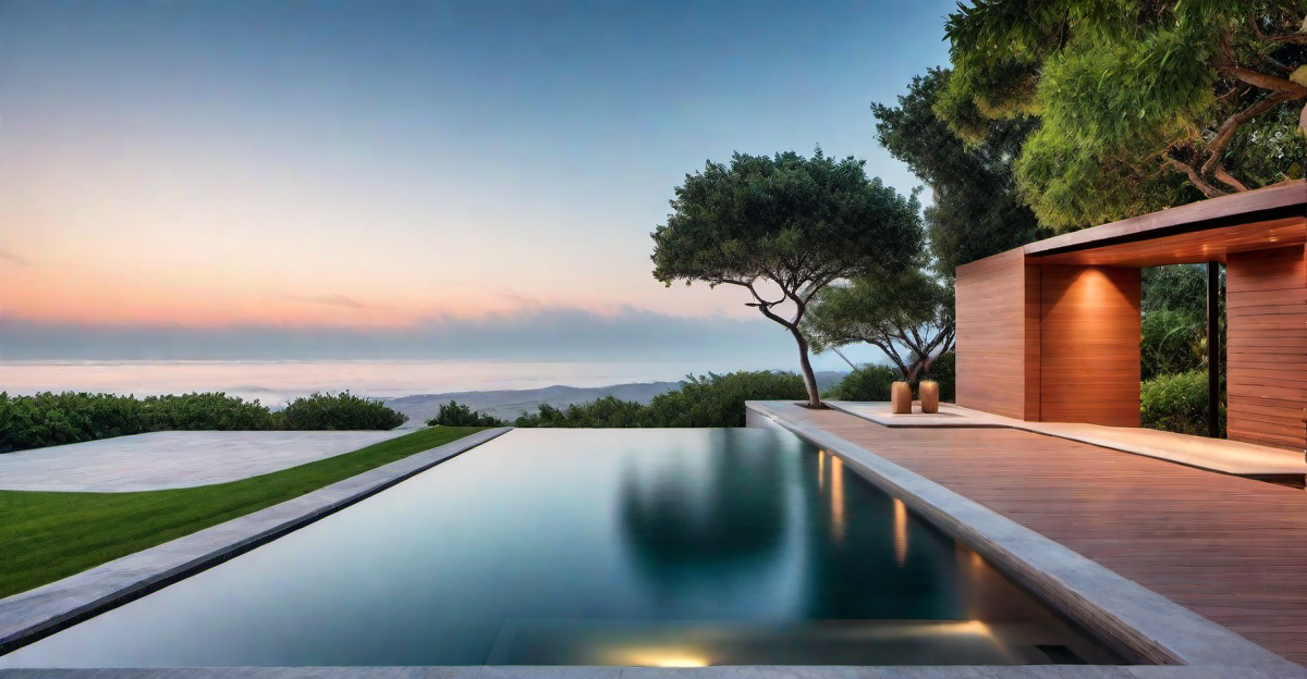 Pebble Outdoor Showers: Natural and Invigorating Designs