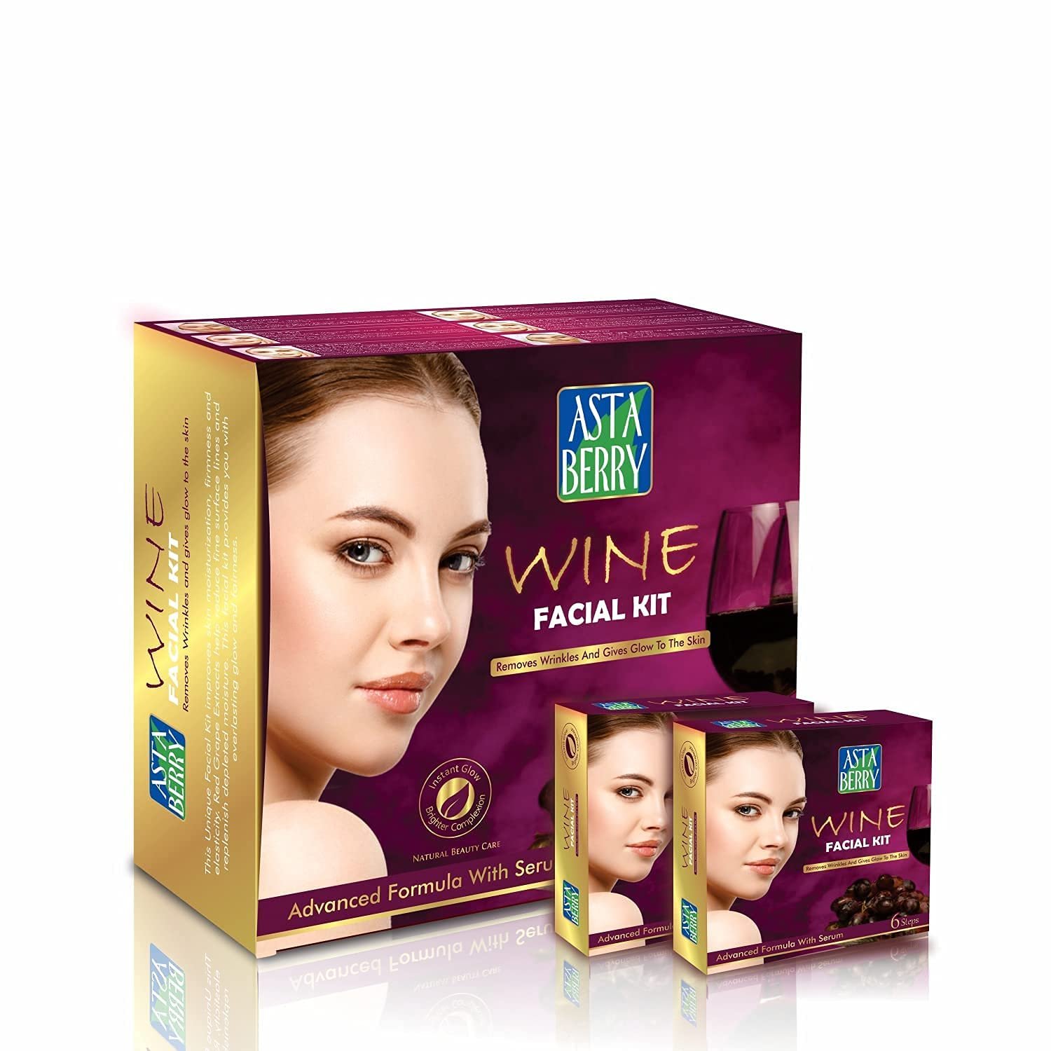 Astaberry Wine Facial Kit