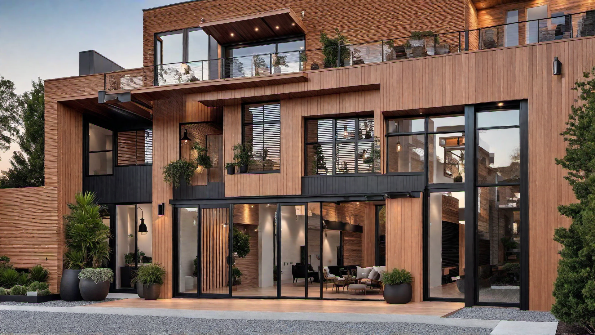 Rustic Charm: Wooden Accents on Industrial Home