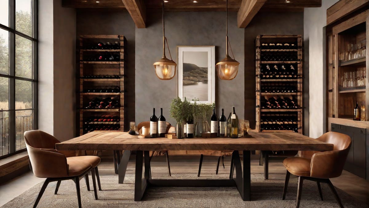 Farmhouse Wine Rack