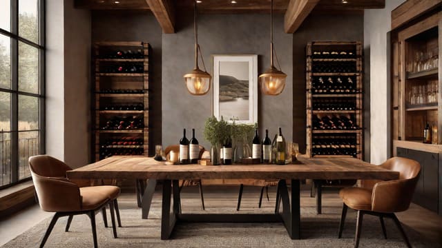 Farmhouse Wine Rack