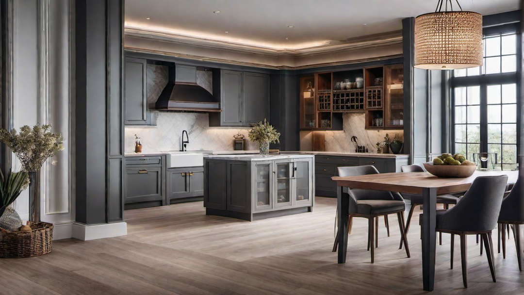 Handcrafted Details: Traditional Kitchen with Custom Woodwork