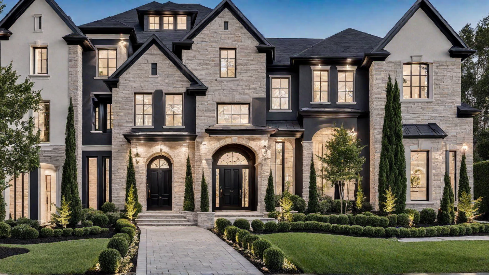Black Elegance: Combining Traditional and Modern Elements